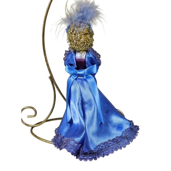 Vtg Kurt S. Adler The Mystique Collection Glass Ornament 8" Lady Victorian Dress - Picture 4 of 8